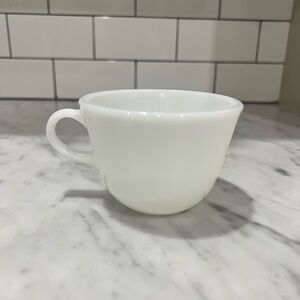 Vintage Pyrex Milk Glass Coffee/Tea Mug Cup Corning VTG